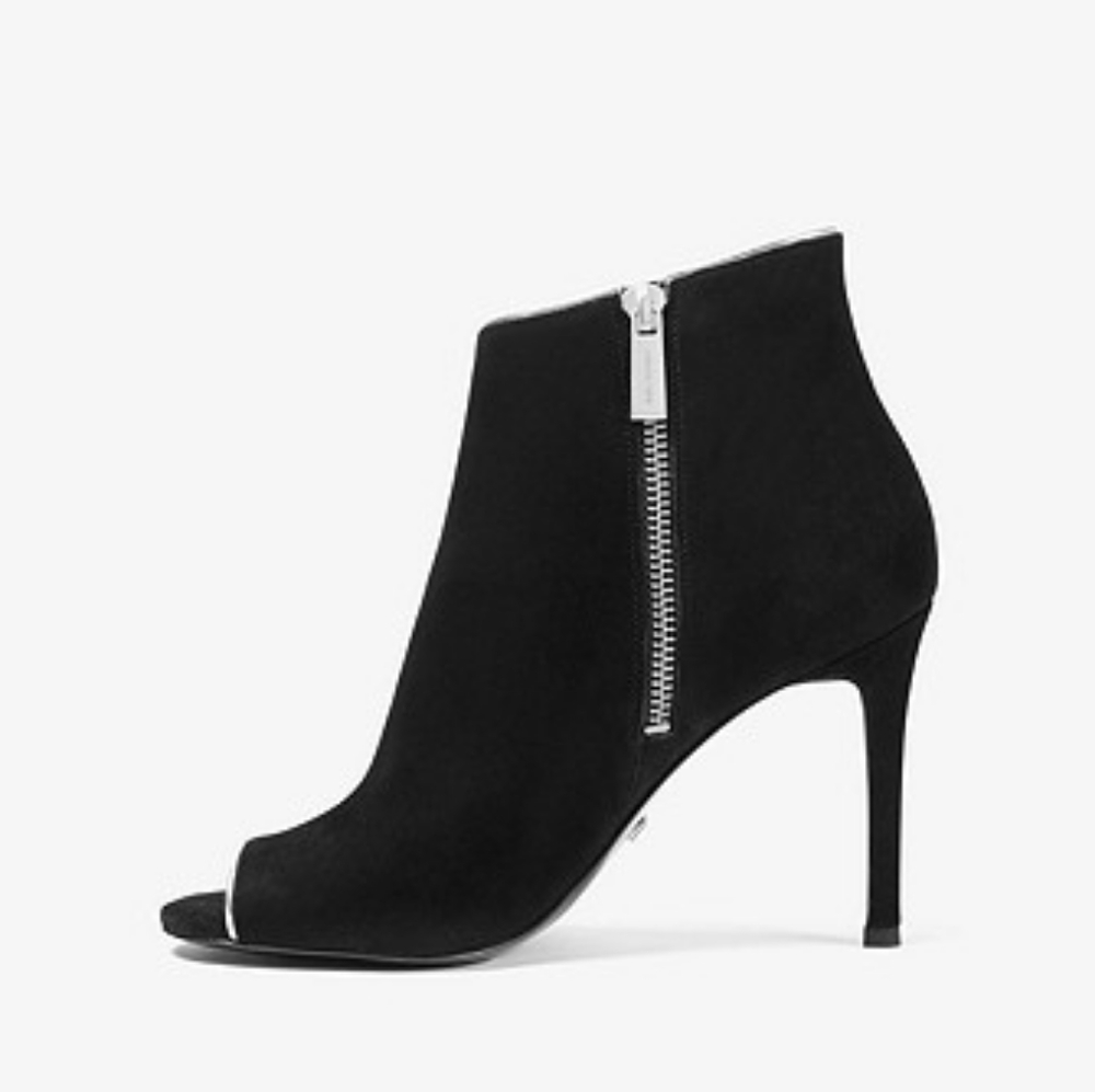 🥀NWT🥀- Harper Suede Open-Toe Ankle Boot